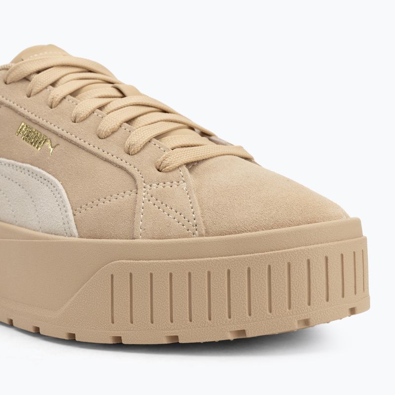 Schuhe Damen PUMA Karmen II light sand/alpine snow/puma gold 7
