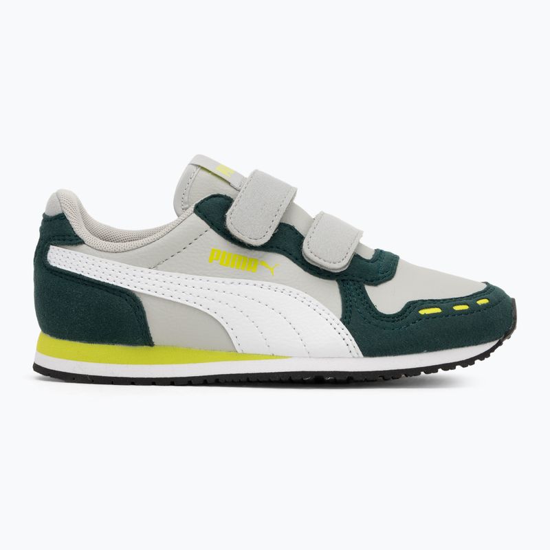 Kinderschuhe PUMA Cabana Racer SL 20 V PS coollightgray/pumawhite/darkmyrtle/limesmash 2