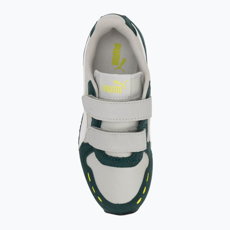 Kinderschuhe PUMA Cabana Racer SL 20 V PS coollightgray/pumawhite/darkmyrtle/limesmash 5
