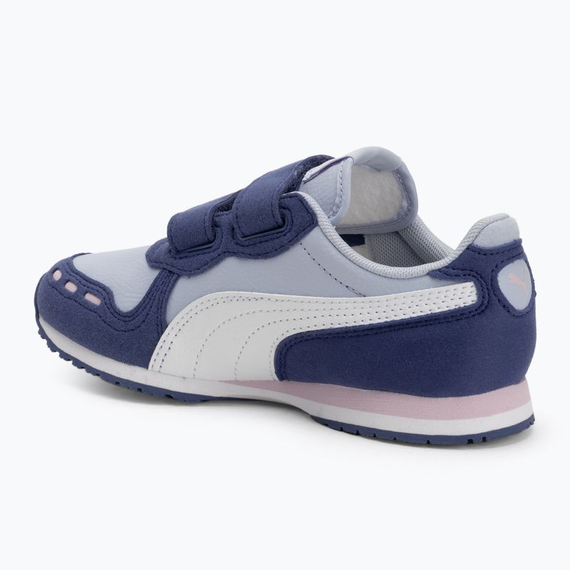 Kinderschuhe PUMA Cabana Racer SL 20 V PS cool weather/puma white/blue crystal/rose mauve 3