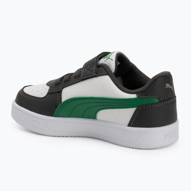 Kinderschuhe PUMA Caven 2.0 shadow gray/archive green/puma white 3