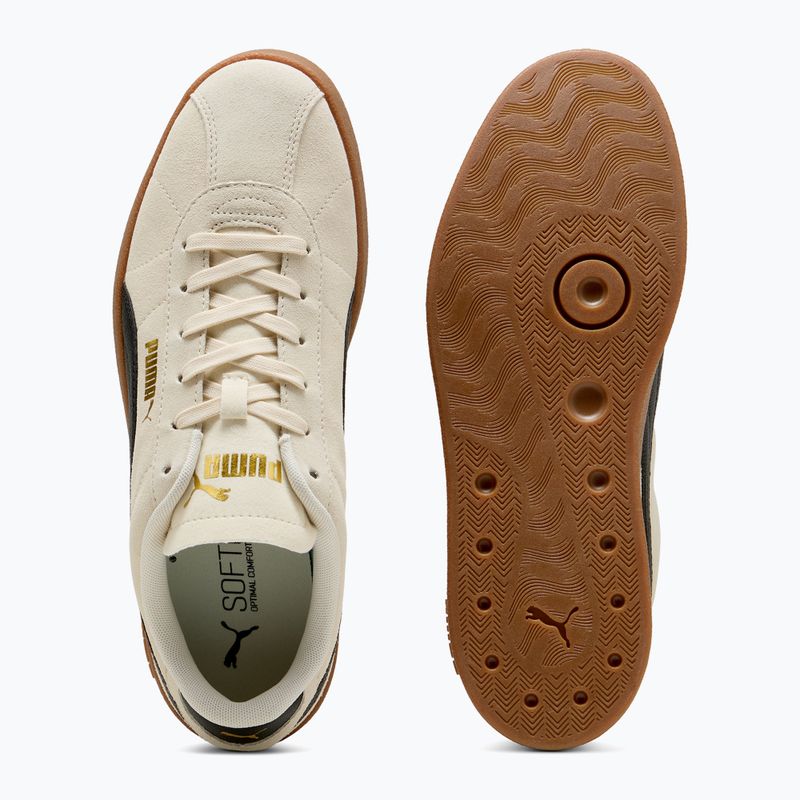 Schuhe PUMA Club II alpine snow/puma black/puma gold 10