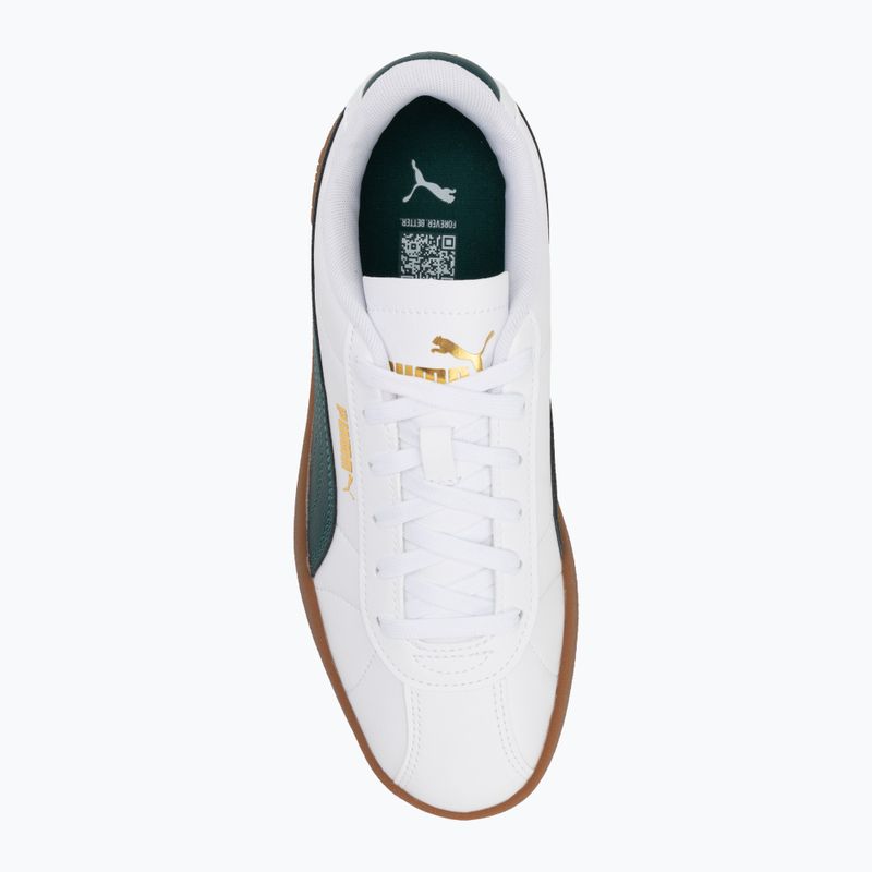 Schuhe Damen PUMA Club II SL puma white/dark myrtle/gum 5