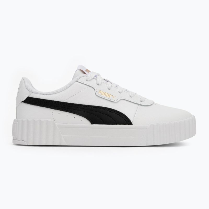 Schuhe Damen PUMA Carina 3.0 puma white/puma black/puma gold 2