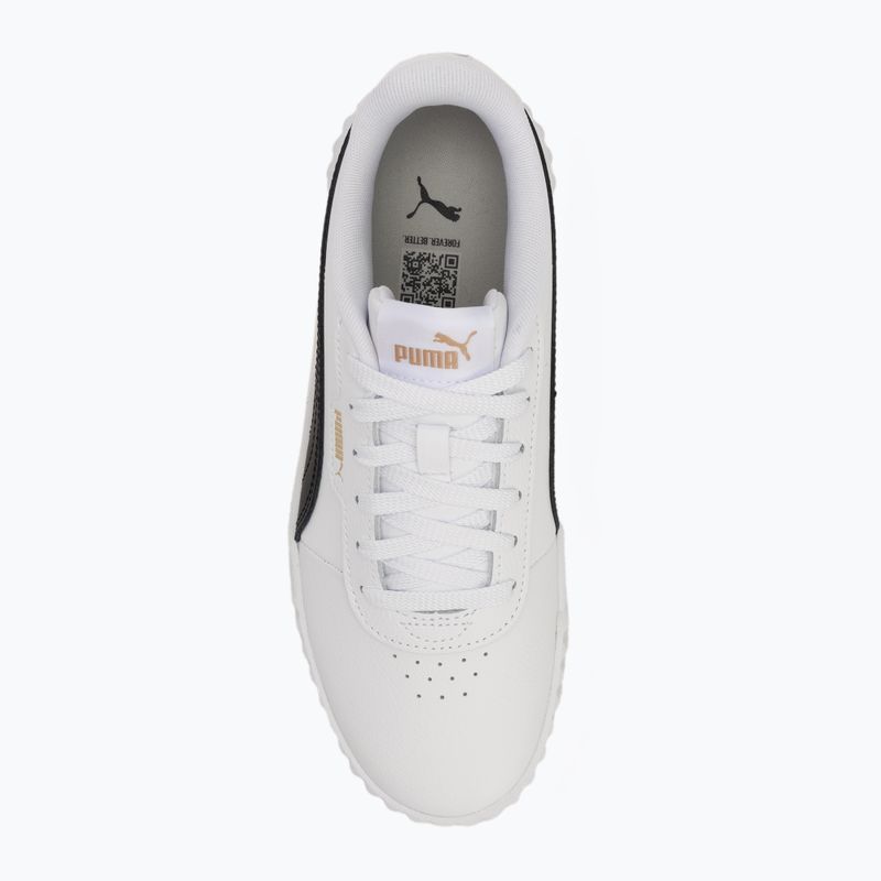 Schuhe Damen PUMA Carina 3.0 puma white/puma black/puma gold 5