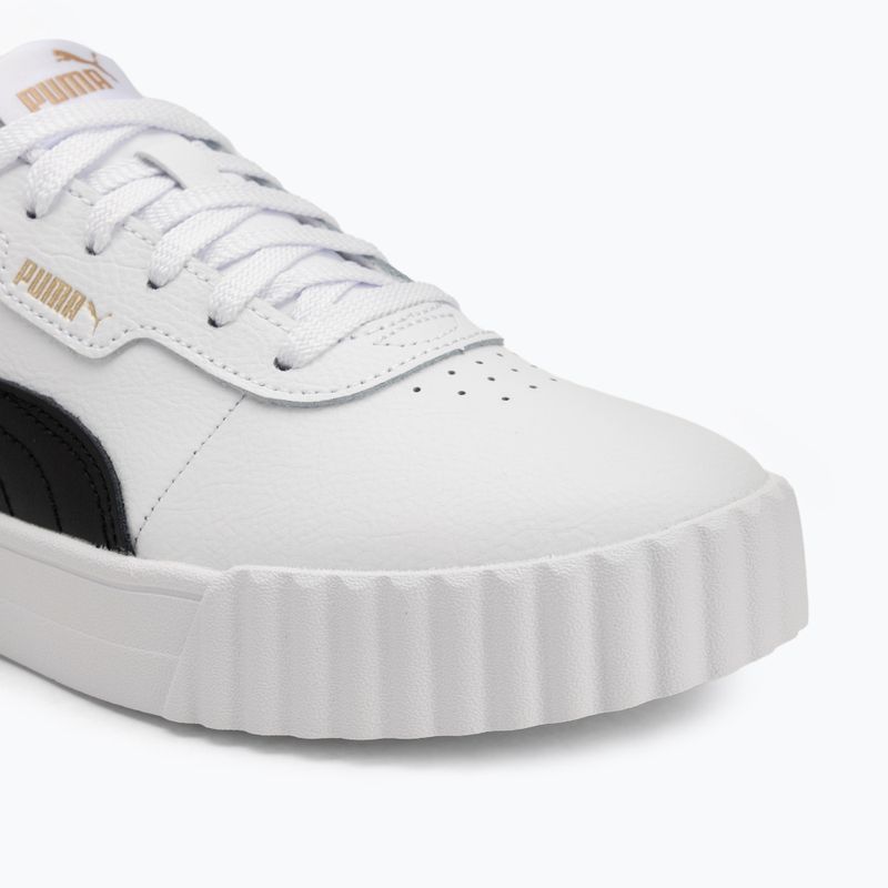 Schuhe Damen PUMA Carina 3.0 puma white/puma black/puma gold 7