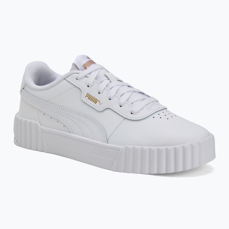 Schuhe Damen PUMA Carina 3.0 puma white/puma gold