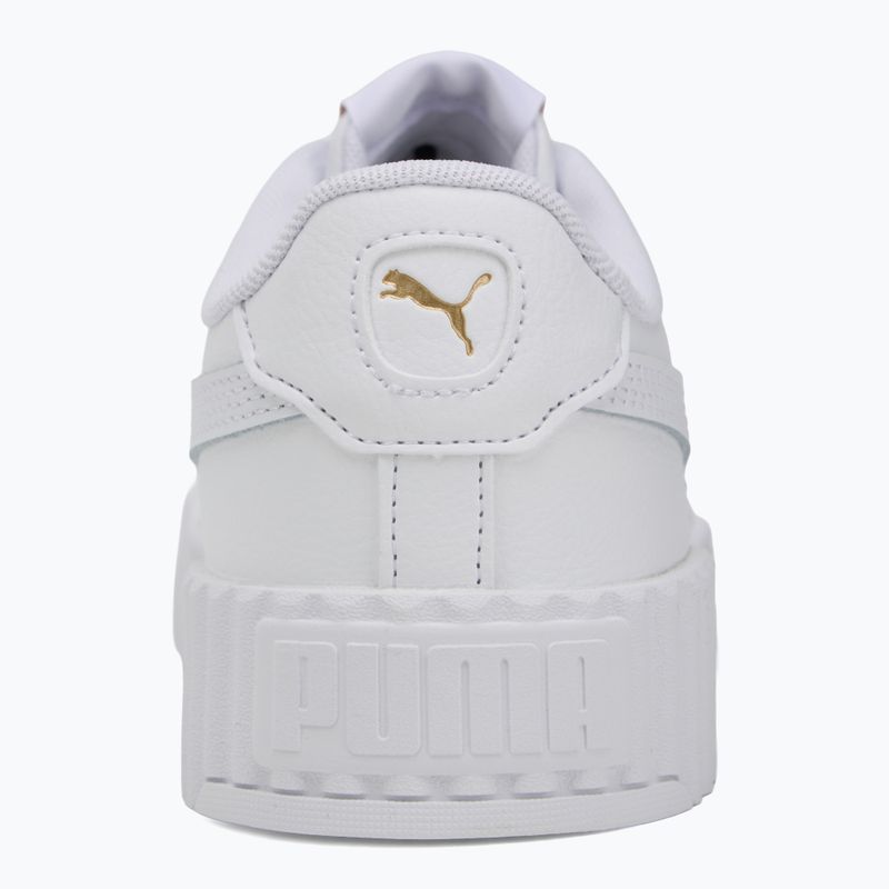 Schuhe Damen PUMA Carina 3.0 puma white/puma gold 6