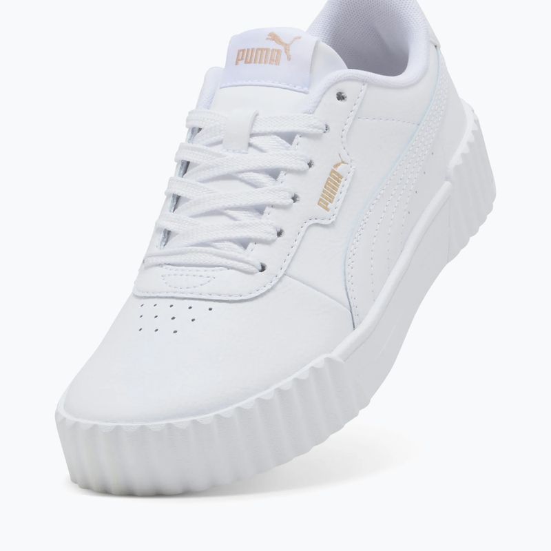 Schuhe Damen PUMA Carina 3.0 puma white/puma gold 10