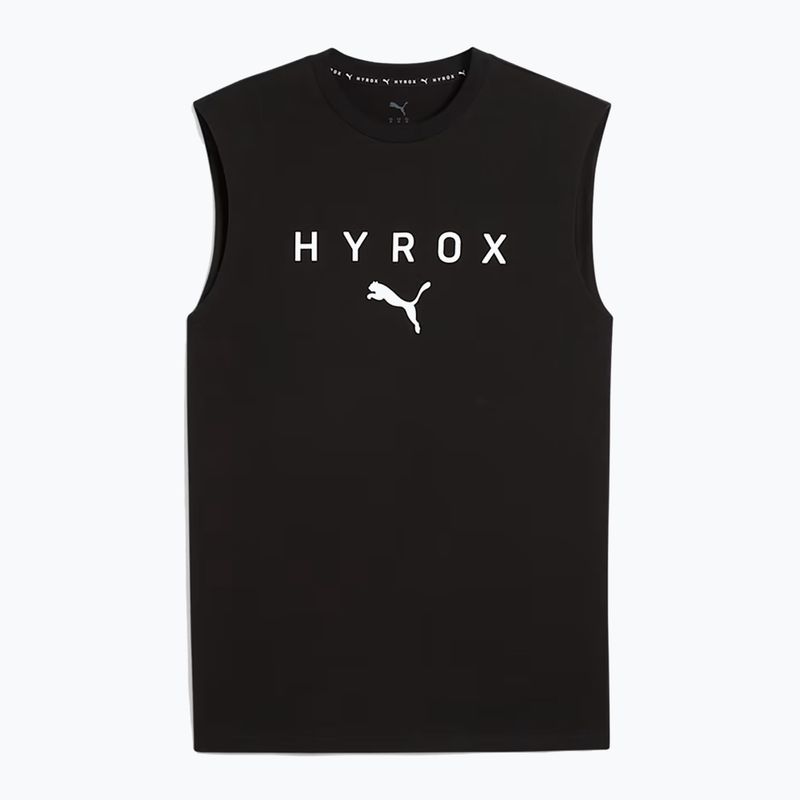 Herren-Trainingsshirt PUMA x HYROX Cutoff Tank schwarz