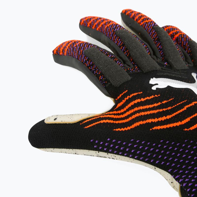 Torwarthandschuhe PUMA Future Ultimate NC puma black/glowing red/purple glimmer 2