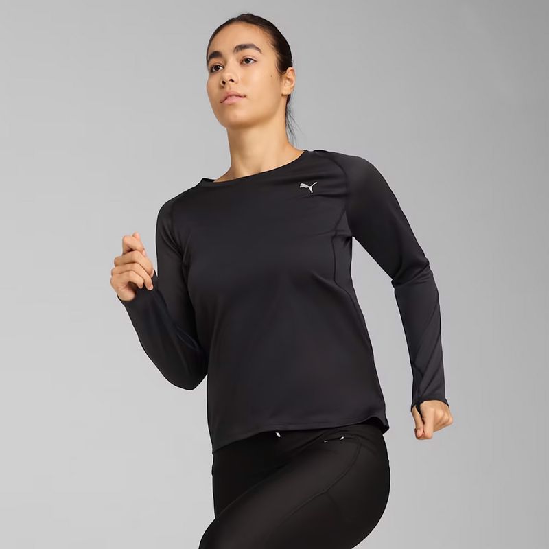 Lauf Longsleeve Damen PUMA Run Velocity Poly puma black 3
