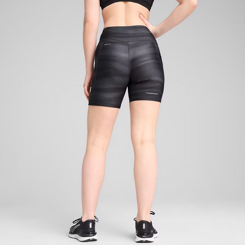 Laufshorts Damen Puma Run Velocity 5" AOP Tight puma black 5