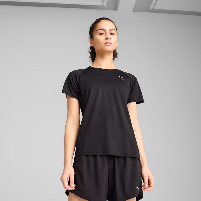 Laufshirt Damen PUMA Run Velocity Tee Poly puma black 3