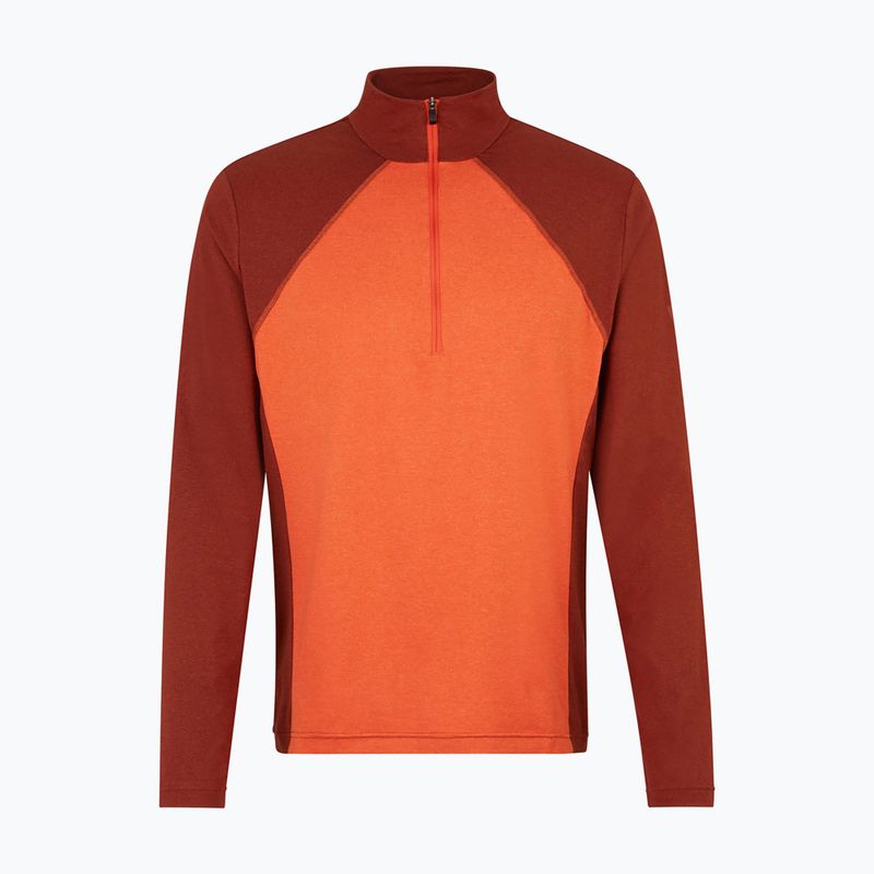 Thermoaktiver Sweatshirt Hoodie Herren ZIENER Jito orange pumpkin 3