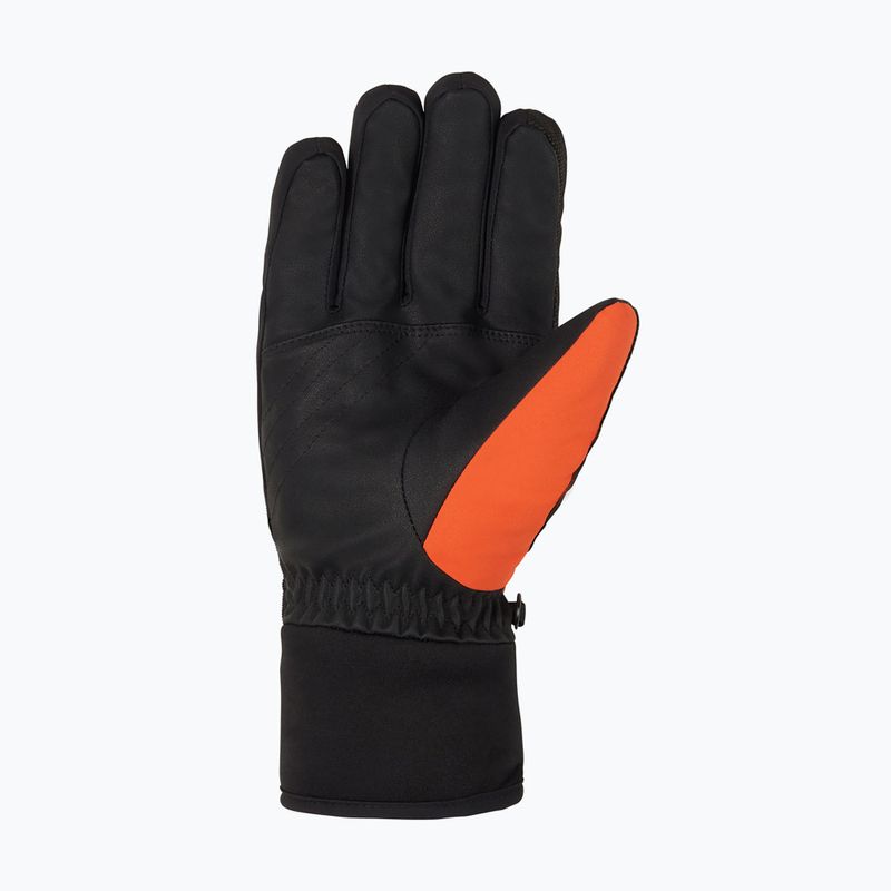 Herren-Skihandschuh ZIENER Gatis Aquashield orange pumpkin 3