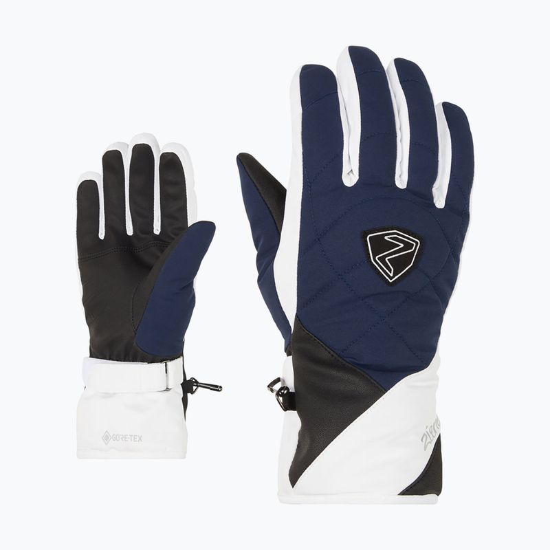 Skihandschuhe Damen ZIENER Kamea GTX dark navy 6