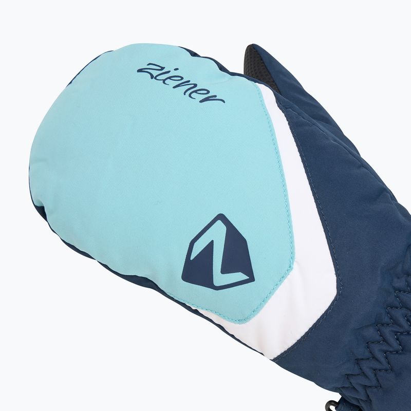 ZIENER Kinder-Skihandschuhe Loriano Aquashield Mitten dark navy