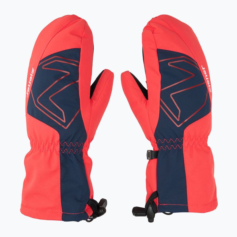 Skihandschuhe Kinder ZIENER Lavalino Aquashield AW Mitten fiery red 3