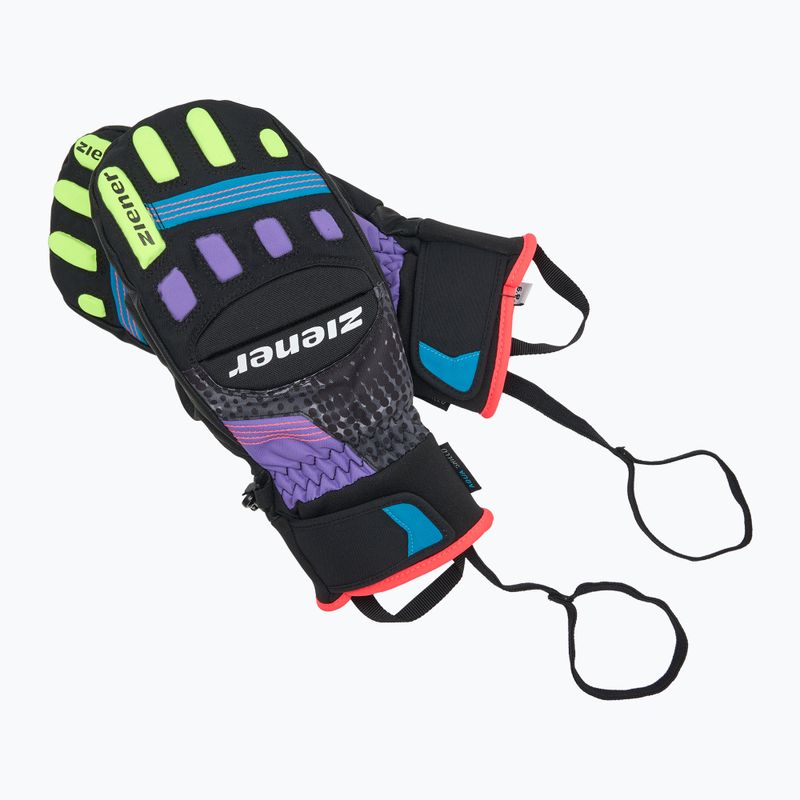 Skihandschuhe Kinder ZIENER Luron Aquashield PR Mitten multicolor 6