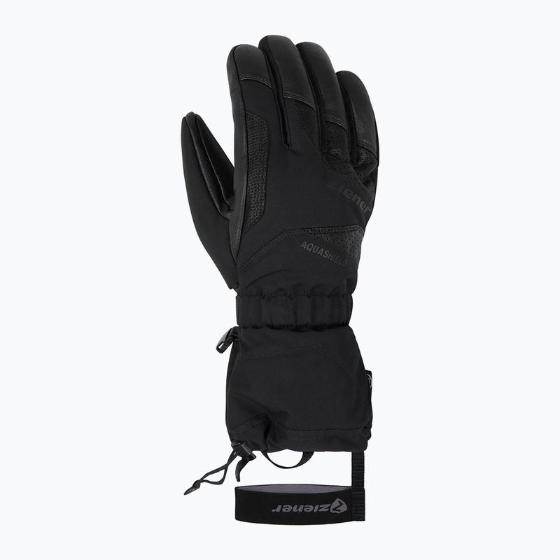 Herren Skihandschuhe ZIENER Gaiku-Z Aquashield AW black 2