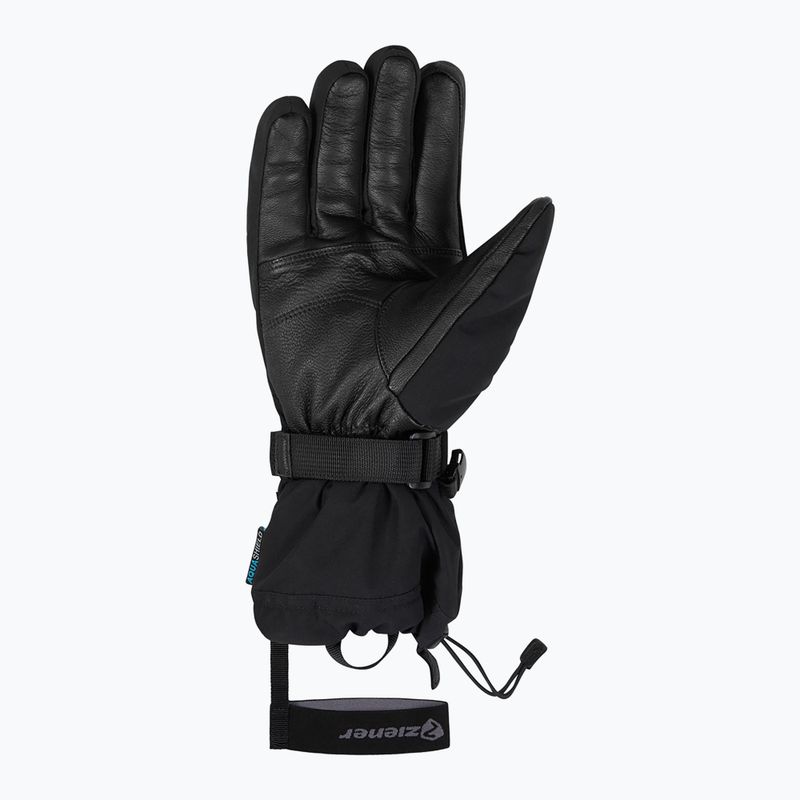 Herren Skihandschuhe ZIENER Gaiku-Z Aquashield AW black 3