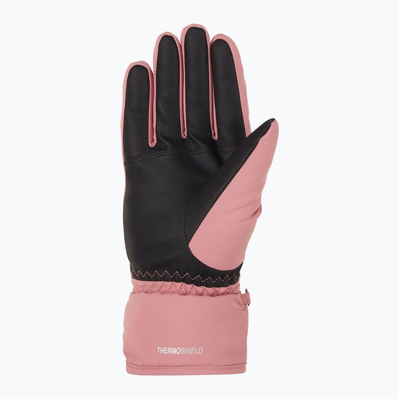 Damen-Skihandschuhe ZIENER Kisar Aquashield rose blossom 3