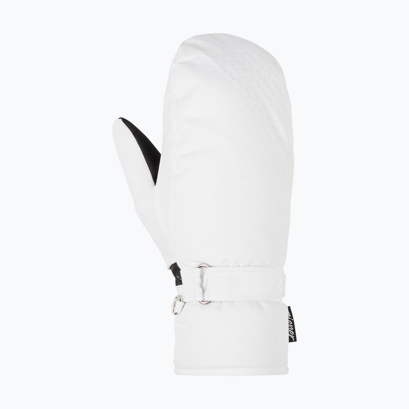 Skihandschuhe Damen ZIENER Kisar Aquashield Mitten white 2