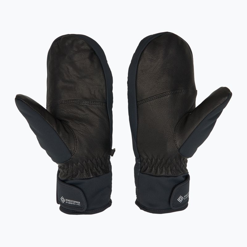 Skihandschuhe Damen ZIENER Karoia WS PR Mitten black/rose metallic 2