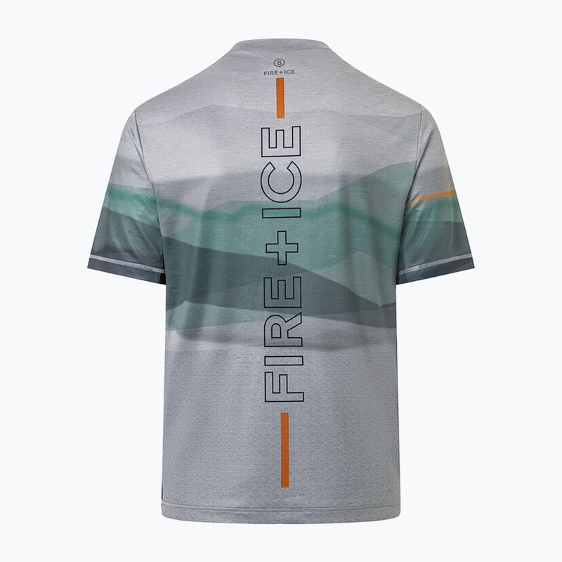 Herren Thermo-Longsleeve BOGNER FIRE+ICE Balduin2 1/4 Zip liquid silver 2
