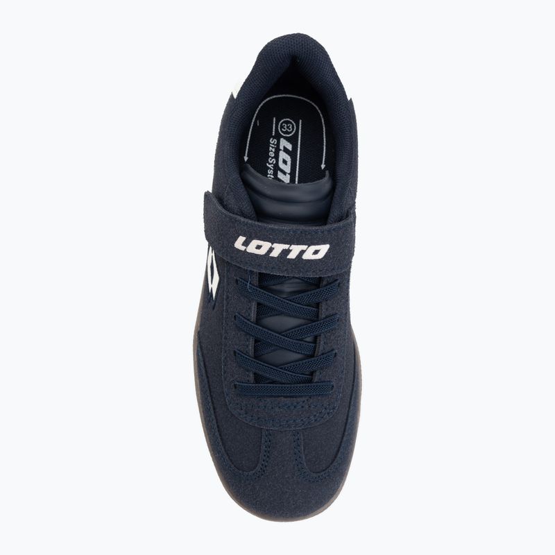 Kinderschuhe Lotto Vintal SC Kids navy/white 5