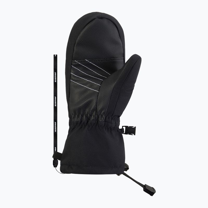Kinder Skihandschuhe ZIENER Lavalino-Z Aquashield AW Mitten black/red leo 3