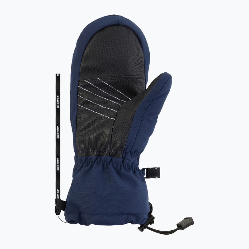 Kinder Skihandschuhe ZIENER Lavalino-Z Aquashield AW Mitten dark navy/cobalt blue 3
