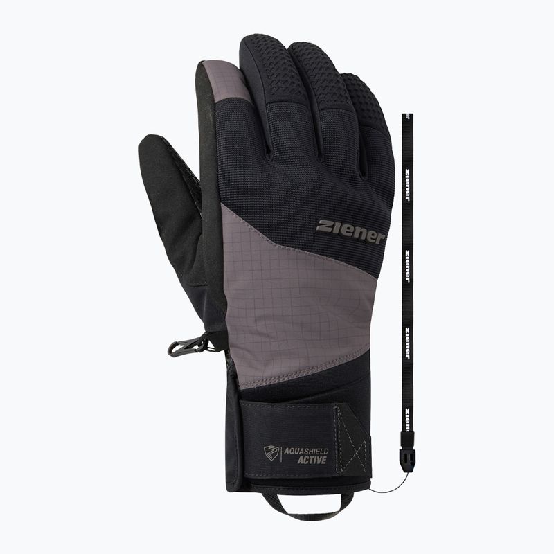 Herren Skihandschuhe Ziener Gastius-Z Aquashield AW Glove magnet 2