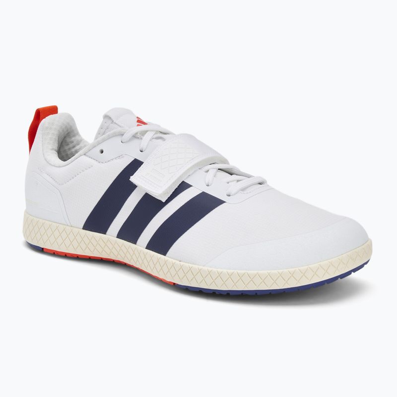 Gewichtheberschuhe adidas The Total 2 Footwear white/dark blue/royal blue