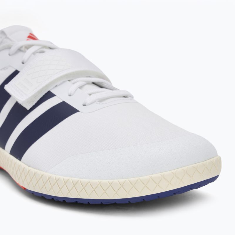 Gewichtheberschuhe adidas The Total 2 Footwear white/dark blue/royal blue 7