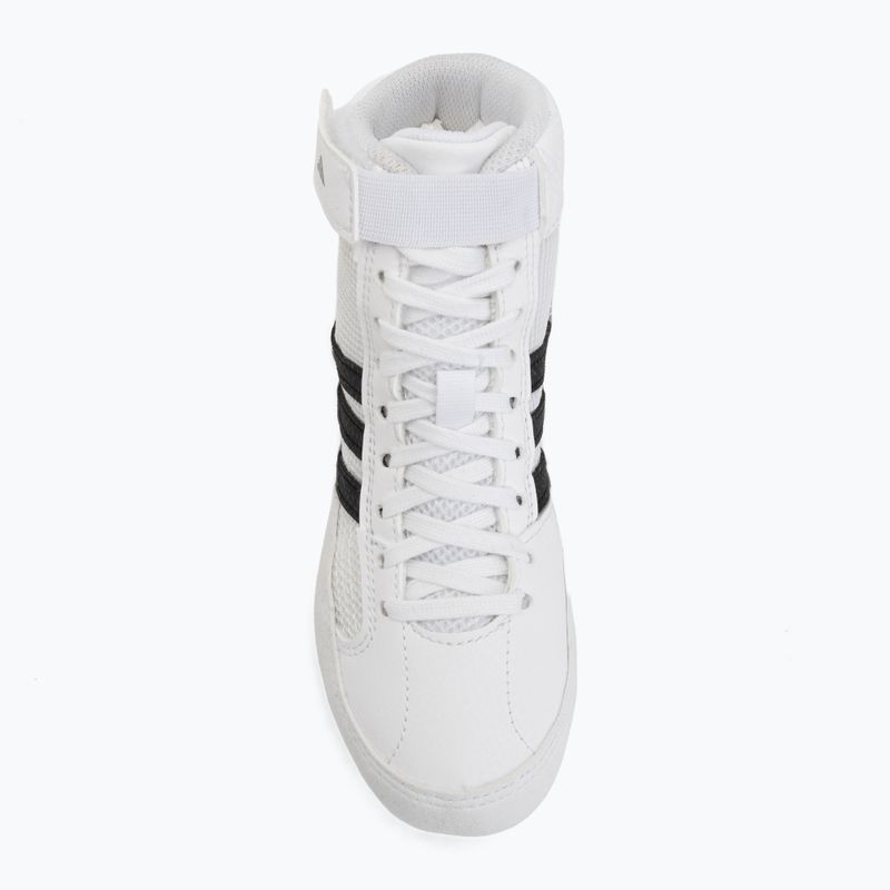 Kinder-Boxschuhe adidas Havoc white/black 5