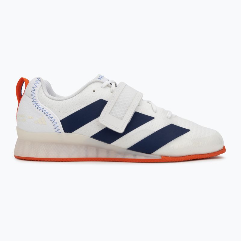 Gewichtheber-Schuhe adidas Adipower Weightlifting III Footwear white/dark blue/royal blue 2