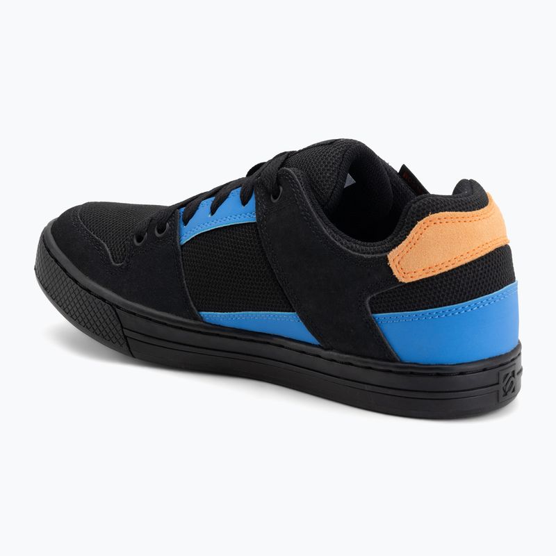 Herren-Platform-Fahrradschuhe adidas FIVE TEN Freerider core black/off white/ray blue 3