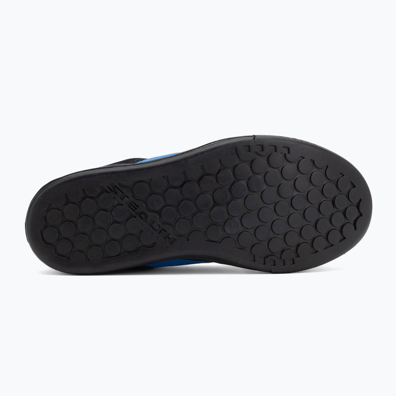 Herren-Platform-Fahrradschuhe adidas FIVE TEN Freerider core black/off white/ray blue 4