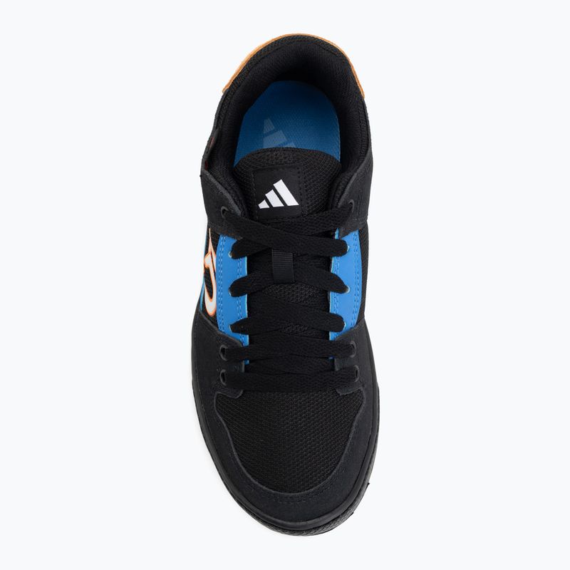 Herren-Platform-Fahrradschuhe adidas FIVE TEN Freerider core black/off white/ray blue 5