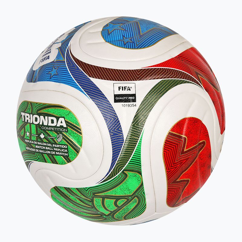 Fußball adidas Trionda Competition World Cup multicolor Größe 5 3