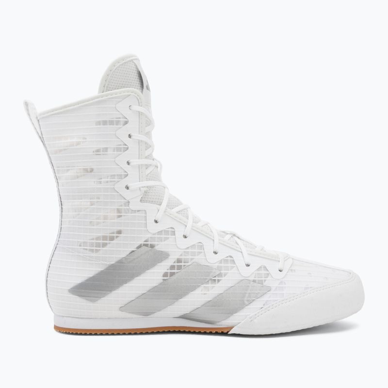 Boxschuhe adidas Box Hog 4 white/silver 2