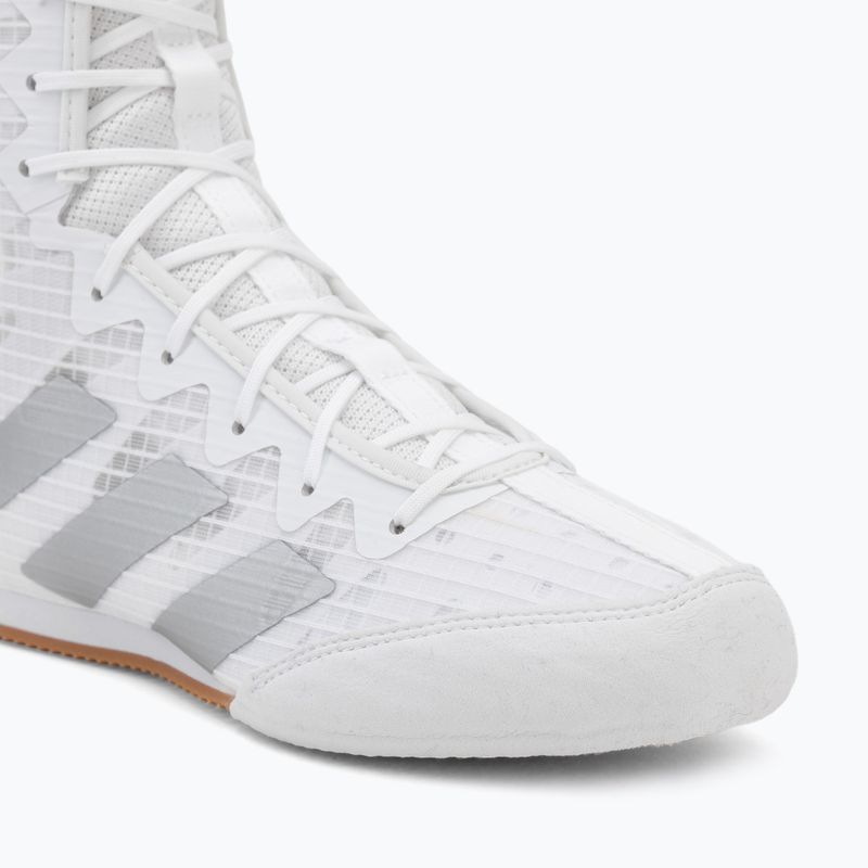 Boxschuhe adidas Box Hog 4 white/silver 7