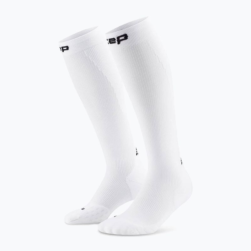 CEP Damen Kompressionssocken Run Tall 5.0 weiß