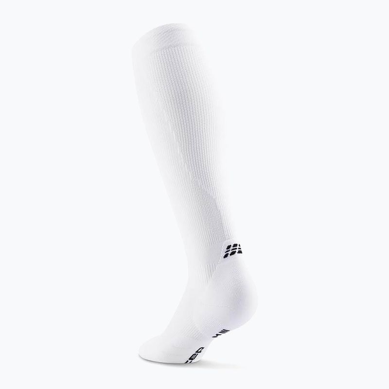 CEP Damen Kompressionssocken Run Tall 5.0 weiß 3