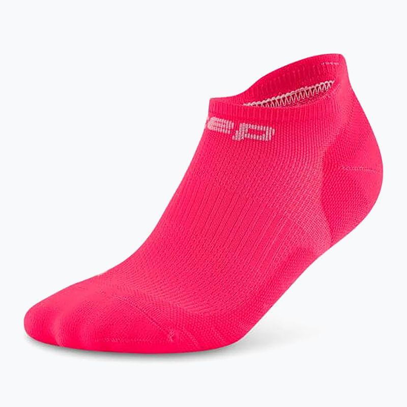 CEP Damen Kompressionssocken Run No Show 5.0 rosa 2