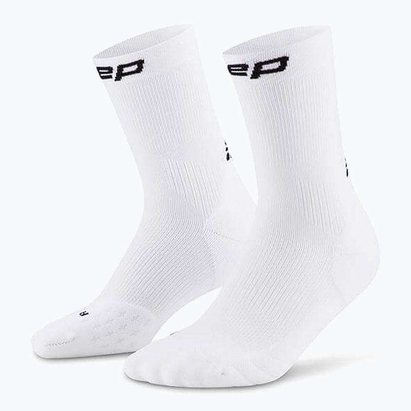 CEP Women's Compression Socks Run Mid Cut 5.0 weiß