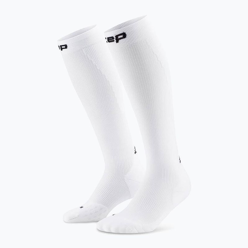 CEP Herren Kompressionssocken Run Tall 5.0 weiß