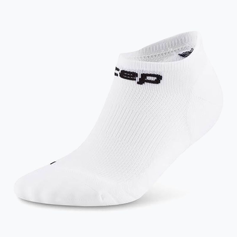 CEP Herren Kompressionssocken Run No Show 5.0 weiß 2